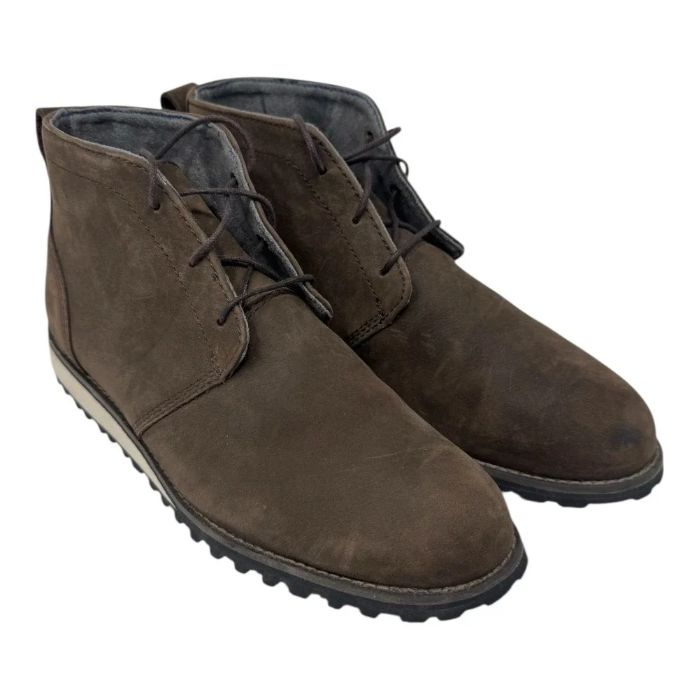 5.11 🤑Tactical Mission Ready 🔥Chukka Boots Mens‎ 8 Brown Leather Vibram Sole